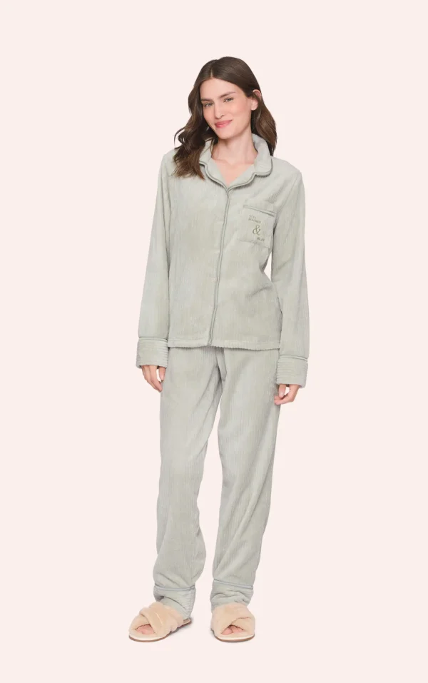 Pijama Aberto Fleece Stay Warm - Image 5