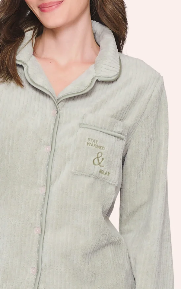 Pijama Aberto Fleece Stay Warm - Image 7