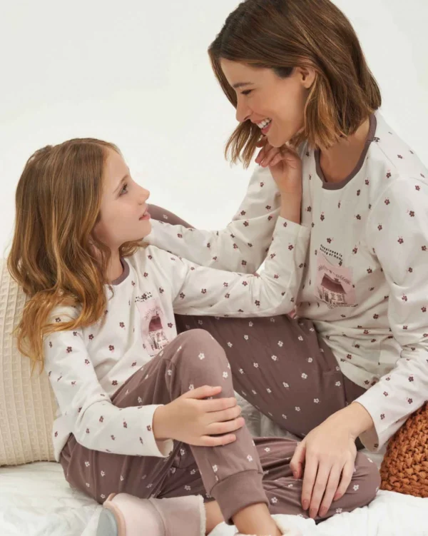Pijama Manga Longa Feminino