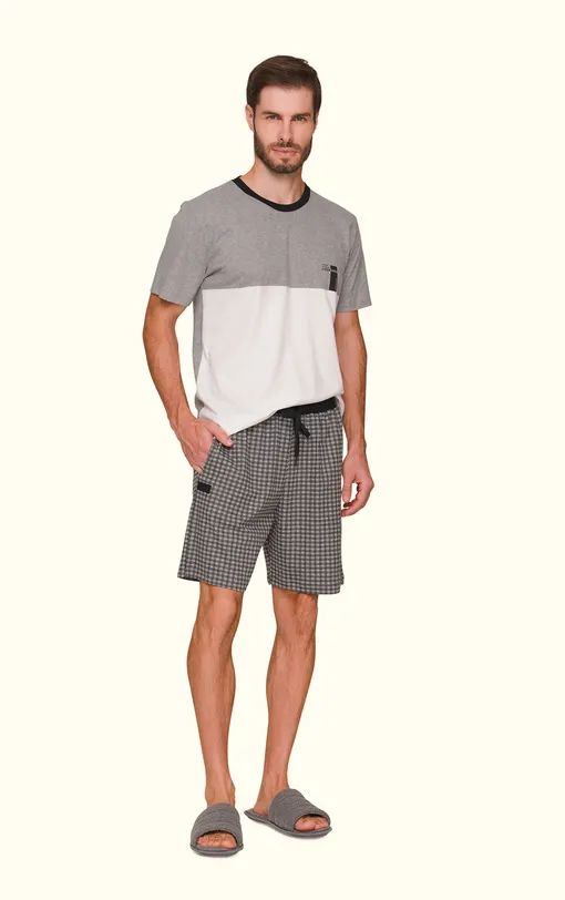 Pijama Masculino Curto On Weekends