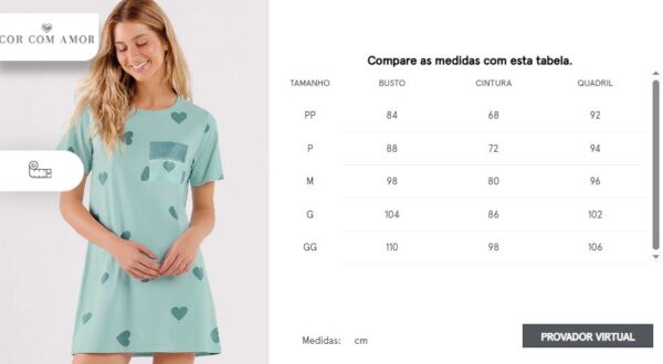 Camisola Feminina Manga Curta - Imagem 4