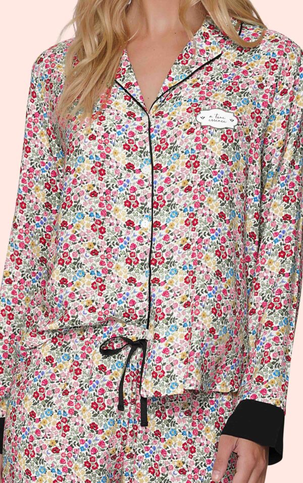 Pijama Aberto All Print Feminino Essence - Imagem 2