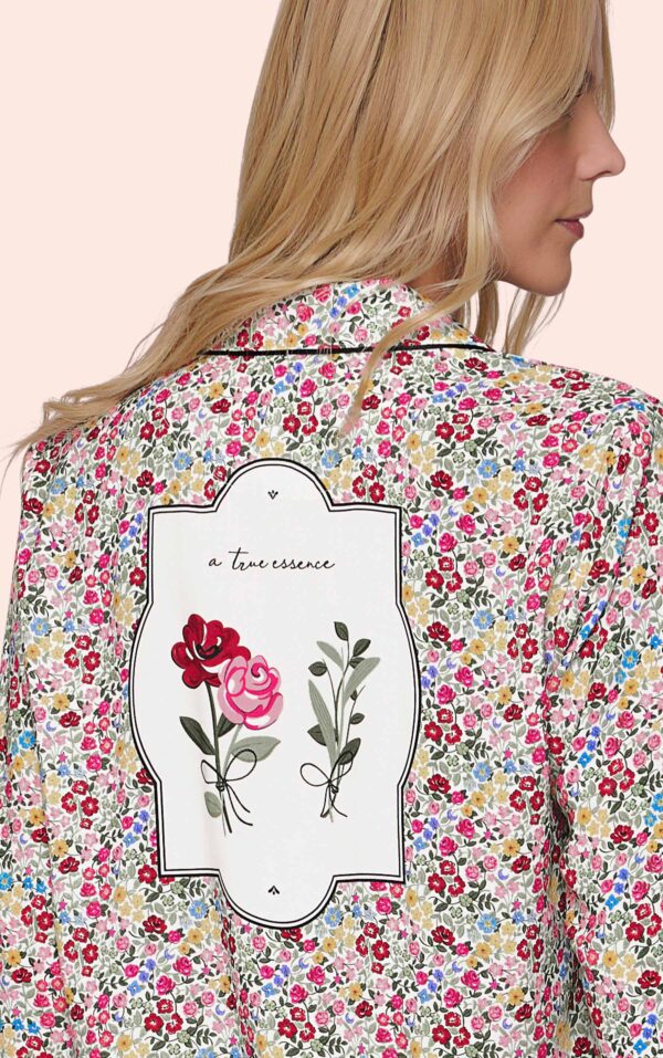 Pijama Aberto All Print Feminino Essence - Imagem 3