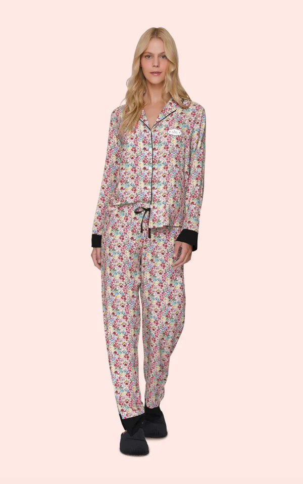 Pijama Aberto All Print Feminino Essence - Imagem 4