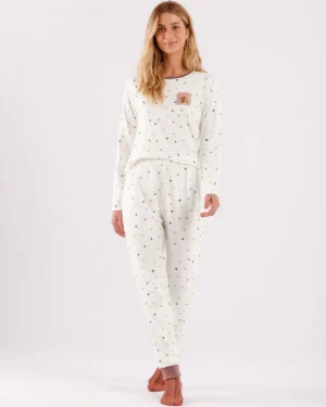 Pijama Feminino Manga Longa com Calça