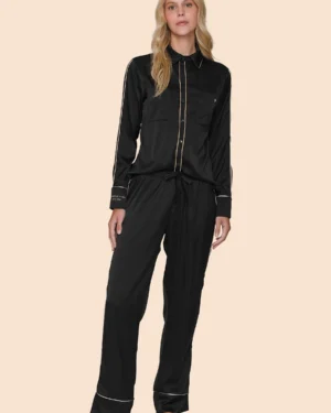 Pijama Aberto Classic Feminino Elegance