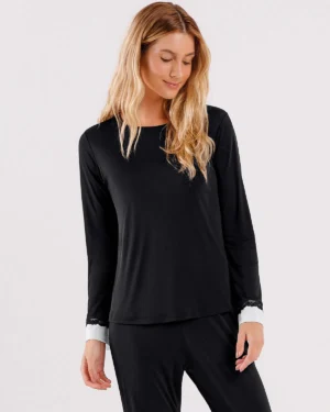 Pijama Feminino Manga Longa com Calça