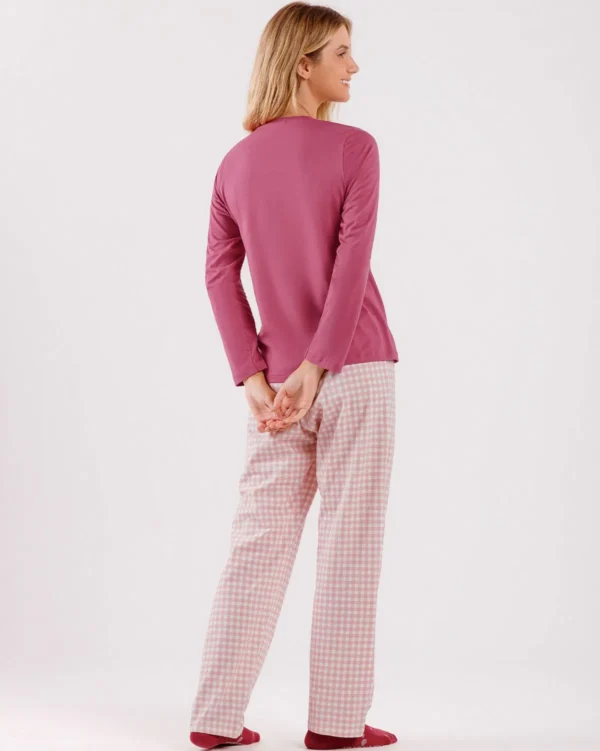 Pijama Feminino Manga Longa com Calça - Image 3