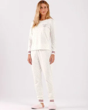 Pijama Feminino Manga Longa com Calça