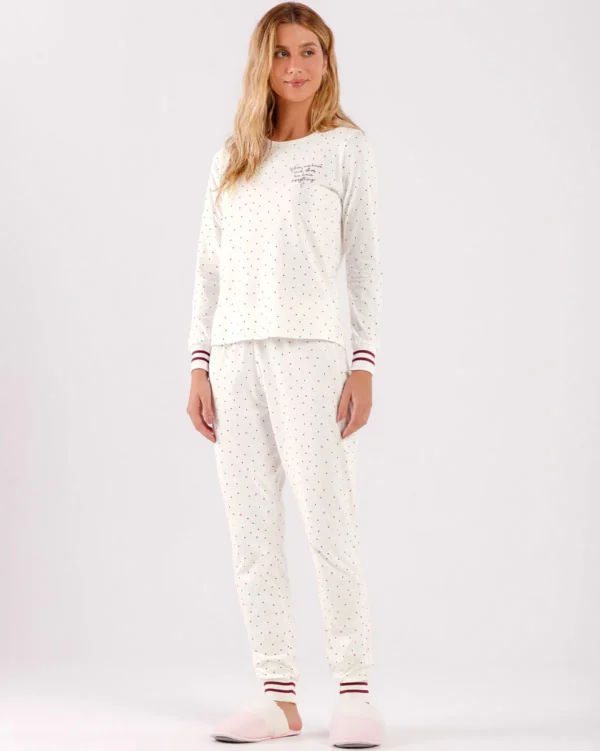 Pijama Feminino Manga Longa com Calça